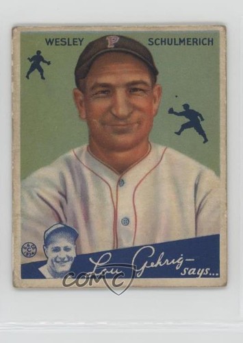 1934 Wesley Schulmerich #54