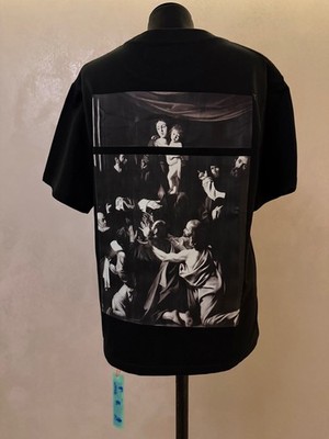 OFF-WHITE oversized Fit Caravaggio Square T-Shirt black unisex Gr. S