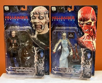 Hellraiser Series Two Surgeon & Julia Action Figures 2003 NECA Reel Toys NEW