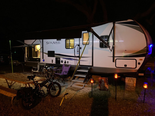 Towable RV camper used