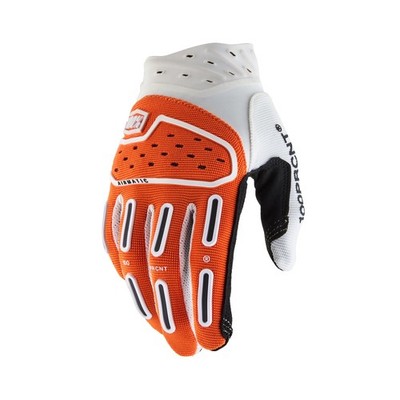 100% 10041-00023 Airmatic 2 Gloves Lg Orange