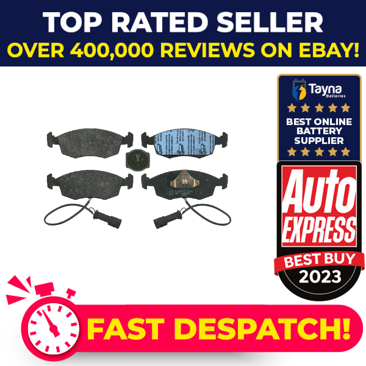Brake Pads Set Front 16022 Febi 1629697 5020818 6128158 6155616 89GX2K021AA New