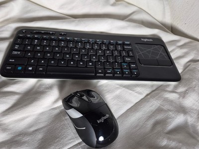 Logitech K400r Wireless Keyboard Touchpad  Mouse USB Unifying 