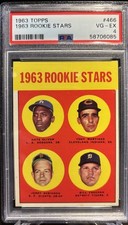 Bill Freehan Rookie Card 1963 Topps #466. Detroit Tigers Great ! PSA 5. rookie card picture