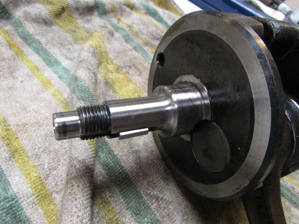 1985 Suzuki DR 100 DR100 Crank Shaft - Image 3 of 4
