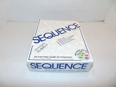 Jax Sequence - Original Sequence Game with Folding Board, Cards and Chips by Jax