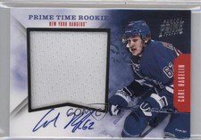 2011 Panini Prime Time Rookie Materials Signatures 29/50 Carl Hagelin Auto 1x1