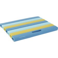 Poduszka na kolana dł. 396x szer. 297xS32ca.mm 70g kolorowa (mieszanka niebiesko-żółtego/turkusowego) NARZĘDZIA DO TALERZY