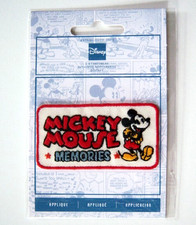 Disney  Mickey Mouse Memories 1 1/2" x 2 3/4" Iron On Applique wp-226