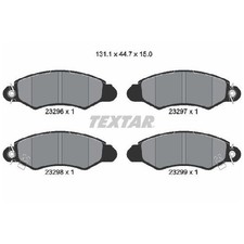 Satz Bremsbeläge Bremsklötze vorne für Subaru Justy 2 JMA 3 G3X | 24599419