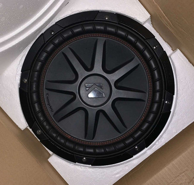 KICKER CompVR 12in (30cm) Dual Voice Coil Subwoofer 400W RMS