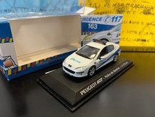 1/43 Norev Peugeot 407 Police de Geneve 474741 policia polizei polizia politie