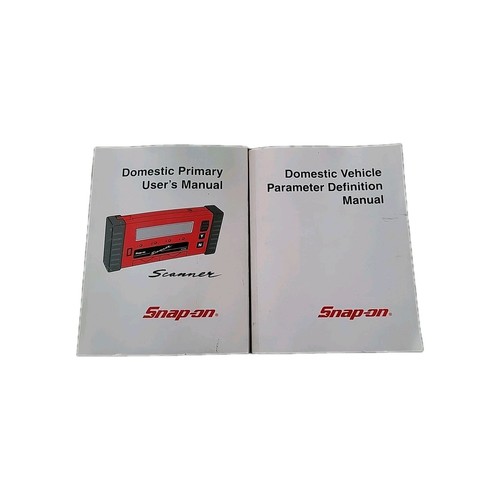 DOMESTIC PRIMARY & PARAMETER MANUAL ZMT2500- 2ND EDITION MT2500 SCANNER SNAP-ON - Picture 1 of 5
