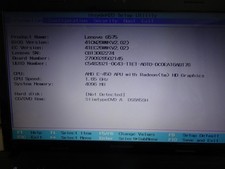 Lenovo G575 AMD E-450 APU CPU 2x1,65 GHz - nicht komplett Lesen