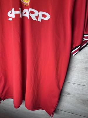  マンチェスターユナイテッド 1985年 復刻 Osize Jersey Manchester United T-shirt FA cup final 1985(retro remake