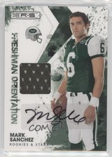 2009 Donruss Rookies & Stars Signatures 14/25 Mark Sanchez #29 Auto uk2