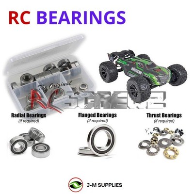 RCScrewZ Rubber Shielded Bearing arrm007r for ARRMA Kraton 6S V1 AR106005 | KIT