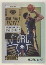 2018-19 Panini Contenders Conference Finals Ticket 93/135 Anthony Davis #81 s3g