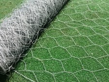 1.8M x 50M (50mm Hole) Galvanised Wire Netting / Hexagonal Chicken Wire Roll