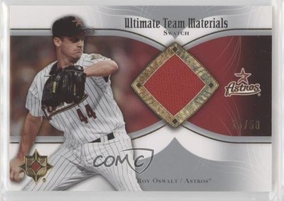 2007 Ultimate Collection Team Materials Swatch /50 Roy Oswalt #UTM-RO 4g8
