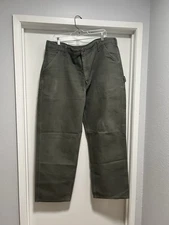 Used Carhartt Carpenter Original Dungaree Fit Pants. Size 40x32