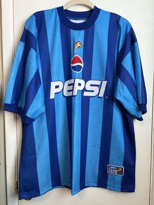 PEPSI サッカーユニフォーム Vintage Team Pepsi Soccer Jersey Size XL | eBay