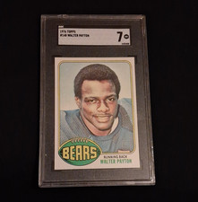 Topps 1976 Topps #148 Walter Payton Rookie Chicago Bears SGC 7 Card. rookie card picture