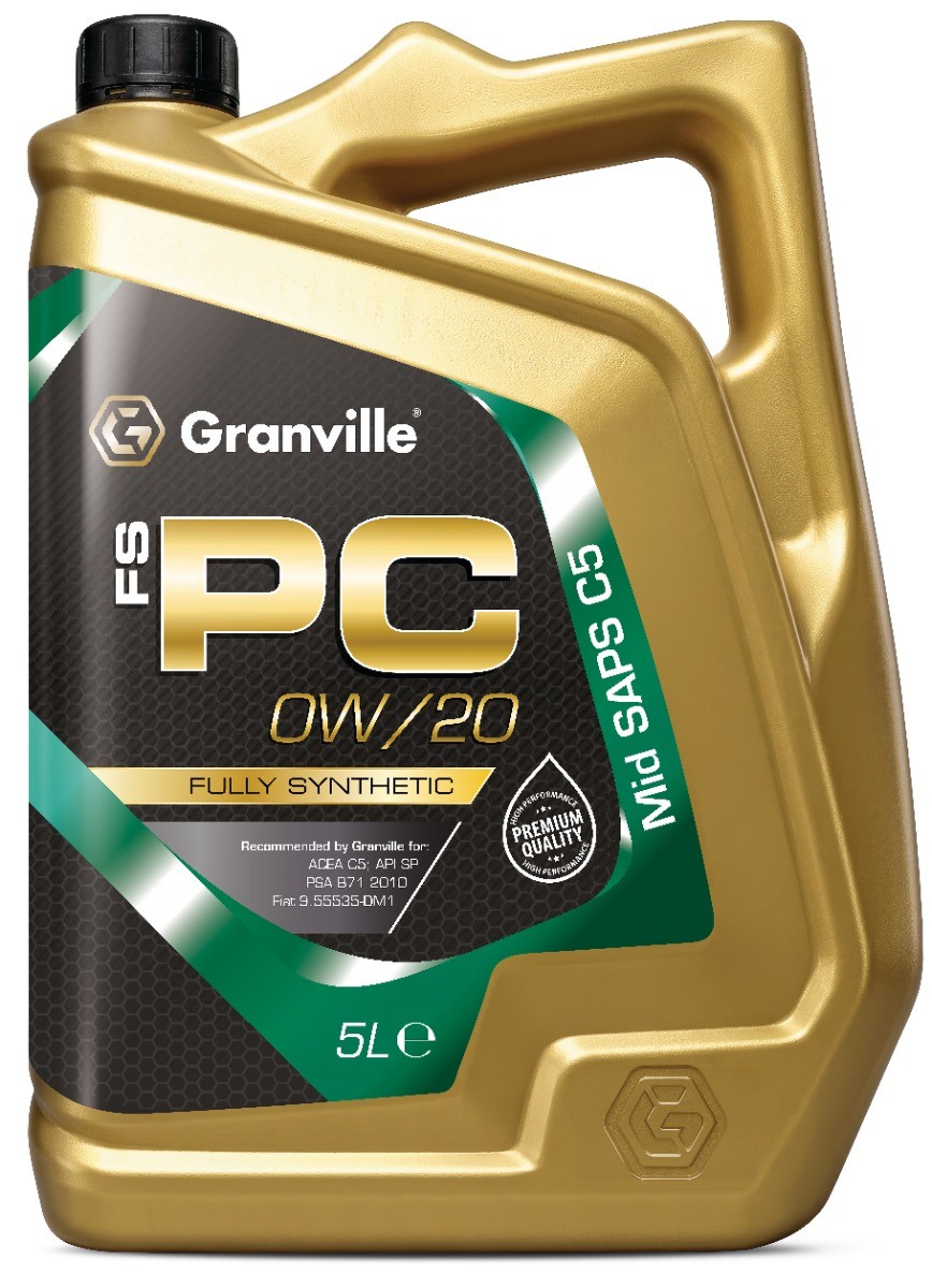 2x Granville - FS-PC 0W-20 Fully Synthetic Engine Oil 5L - Image 2