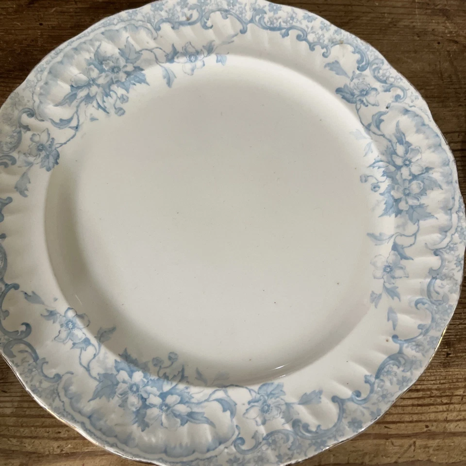 5 x Vintage/Antique Sampson Bridgwood & Son Dinner plates 24cm - Image 2 of 4