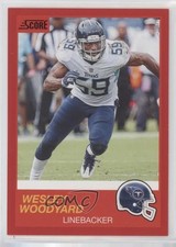 2019 Score Red Wesley Woodyard #76 8d2