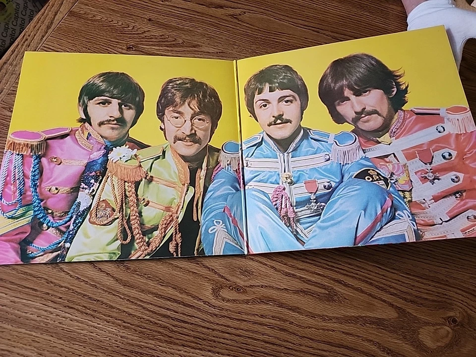 The Beatles 'Sgt. Pepper" 1981 (-1-1") tube mono LP UK audiophile press ex cond - Image 4 of 4