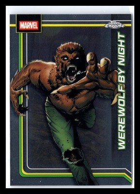 2026 Topps Chrome Marvel Comics #195 Werewolf by Night BASE
