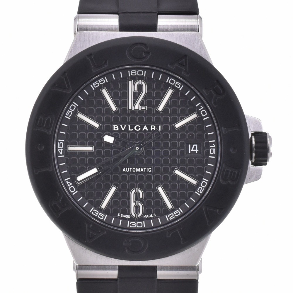 BVLGARI Diagono DG40SV Date black Dial Automatic Men's Watch L#142963