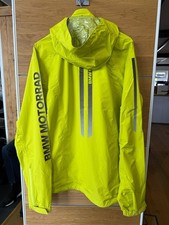 GENUINE BMW MOTORRAD NEON RAIN LOCK JACKET SIZE - XXL
