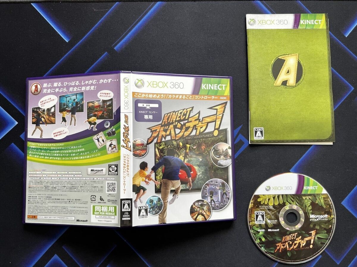 Kinect Adventures XBOX 360 Japan Import US Seller