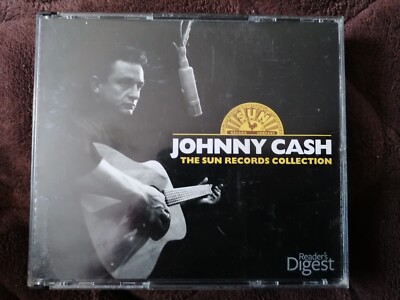 Johnny Cash The Sun Records Collection Leser Digest 3 CD-PACK FETT BOX SEHR GUTER ZUSTAND