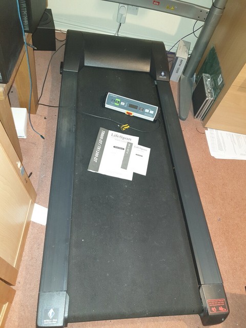 Lifespan Fitness Tr1200 Dt3 Under Desk Electric Treadmill Black