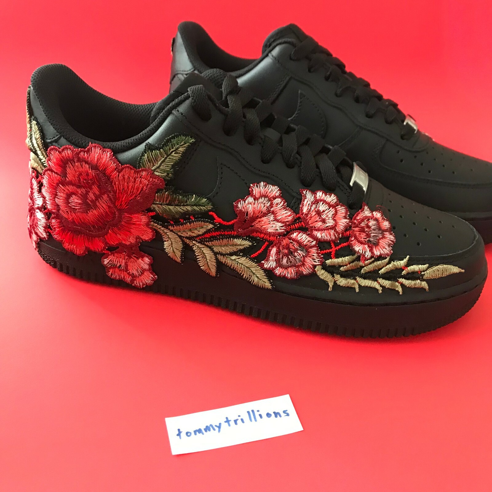 custom air force 1 rose