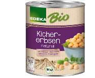 Edeka Bio Kichererbsen 400 G Dose 6Er Pack (400G X 6)