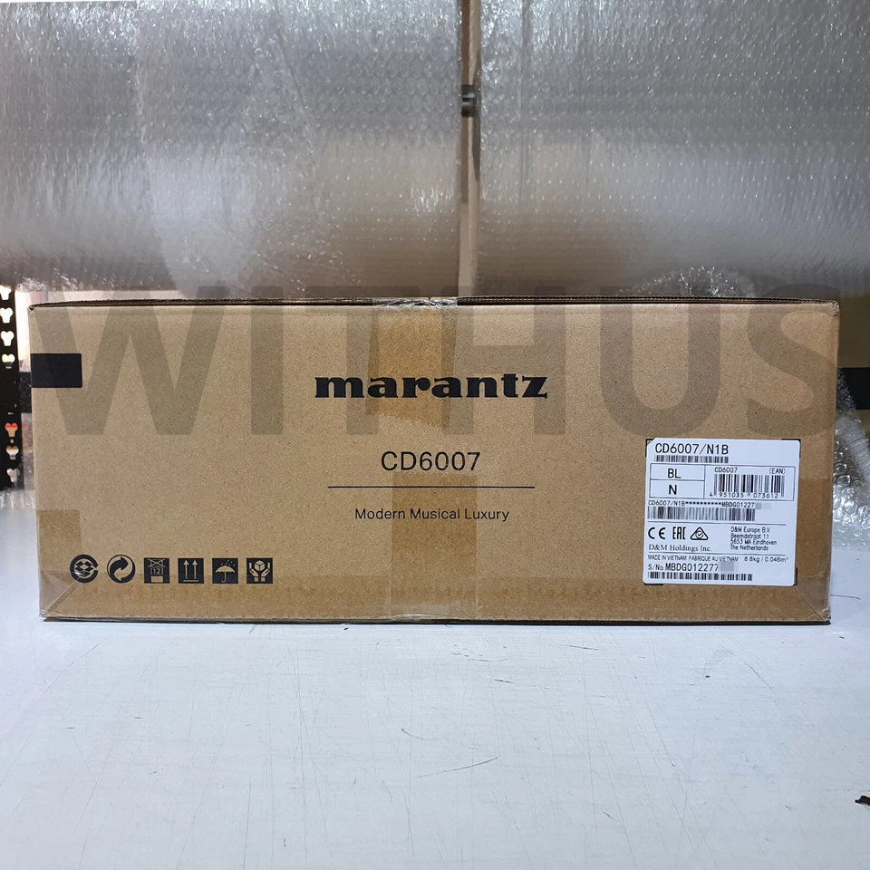 Marantz CD6007 CD Players Finely Tuned CD Player 220V_Black- Express_ - image 2 of 4