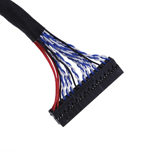 25cm 8 bit lvds cable fix-30 pin 2ch for 17-26inch lcd/led panel controller G JU - Bild 3 von 9