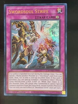 BaK Yu-Gi-Oh!] [Thẻ Bài Chính Hãng] Swordsoul Strife |EN| Ultra Rare