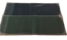 Set of 2 Fabric Bottle Bags – Blue & Green Gold Dot Drawstring Gift Bags