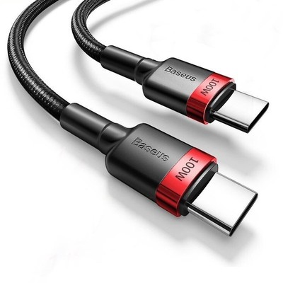 Baseus USB C auf USB C Kabel 100W PD Schnellladekabel Für Xiaomi Samsung Huawei