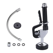 7/8 in. 20 UNEF Pre Rinse Spray Valve withStainless-Steel Pre Rinse Hose