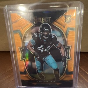 2022 Panini Select Concourse Orange Prizm 17/49 Travon Walker Rookie RC Jaguars