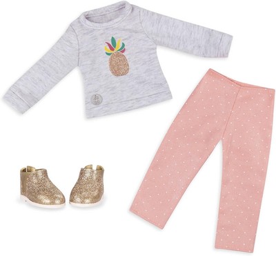 Glitter Girls by Battat Dressed to Dazzle Top & Pants - Doll Clothes Kids Toys 