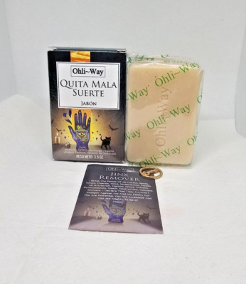 JABON QUITA MALA SUERTE /  SOAP REMOVES BAD LUCK FREE AMULET