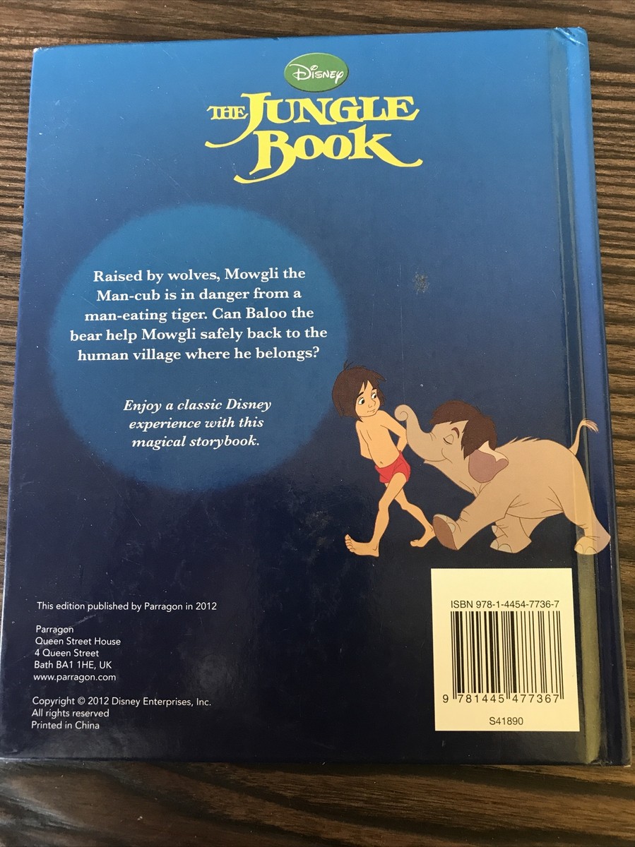 Jungle Book Magic Kingdom Book Sleeve - Waterproof Book Cover With Zipper For Book Lovers