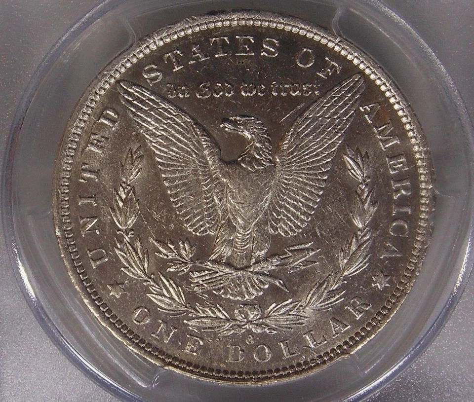 1882-O $1 Morgan Silver Dollar PCGS AU VAM 5 O/S Broken ~TOP 100~ - Image 4 of 4